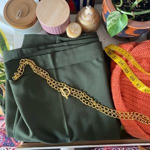 Gold Tone Chain Belt